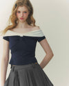 off shoulder girly tops RI1411