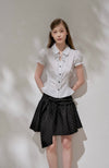 frill cut girly tops RI1415