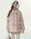 【reversible】boa far mood pink jacket RI1655