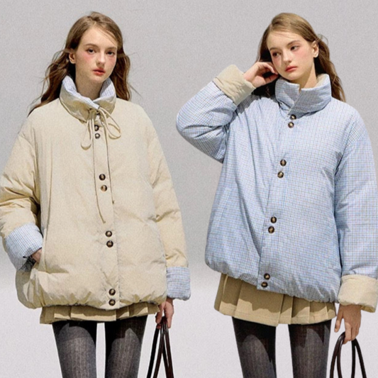 reversible macaron down jacket RI1353